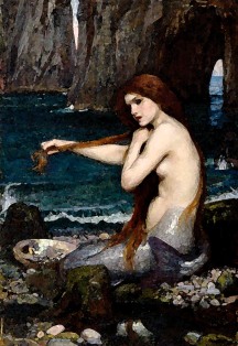 Waterhouse, John William; A Mermaid; Royal Academy of Arts; http://www.artuk.org/artworks/a-mermaid-149322